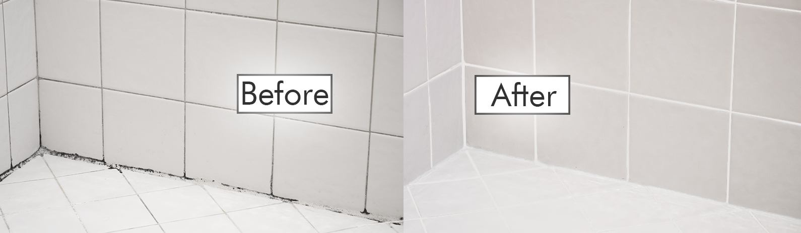 Before and After of Cleaning Tile and Grout